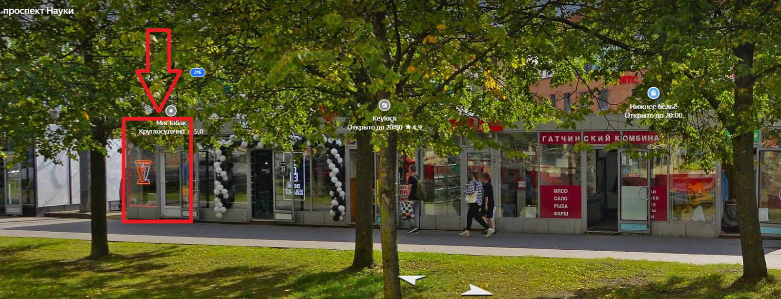 проспект Науки 21 к 1 (11 кв метров)