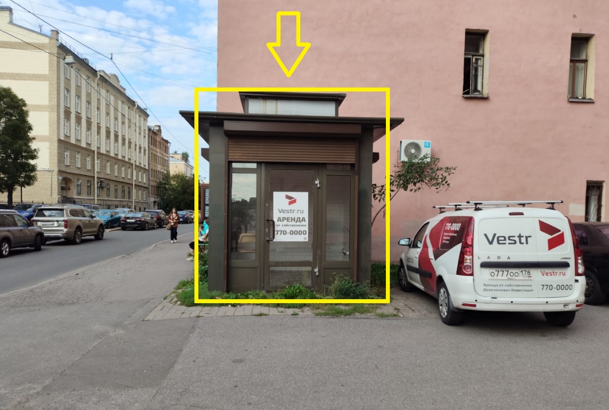 Торговый павильон в Фрунзенском районе, ул. Воронежская