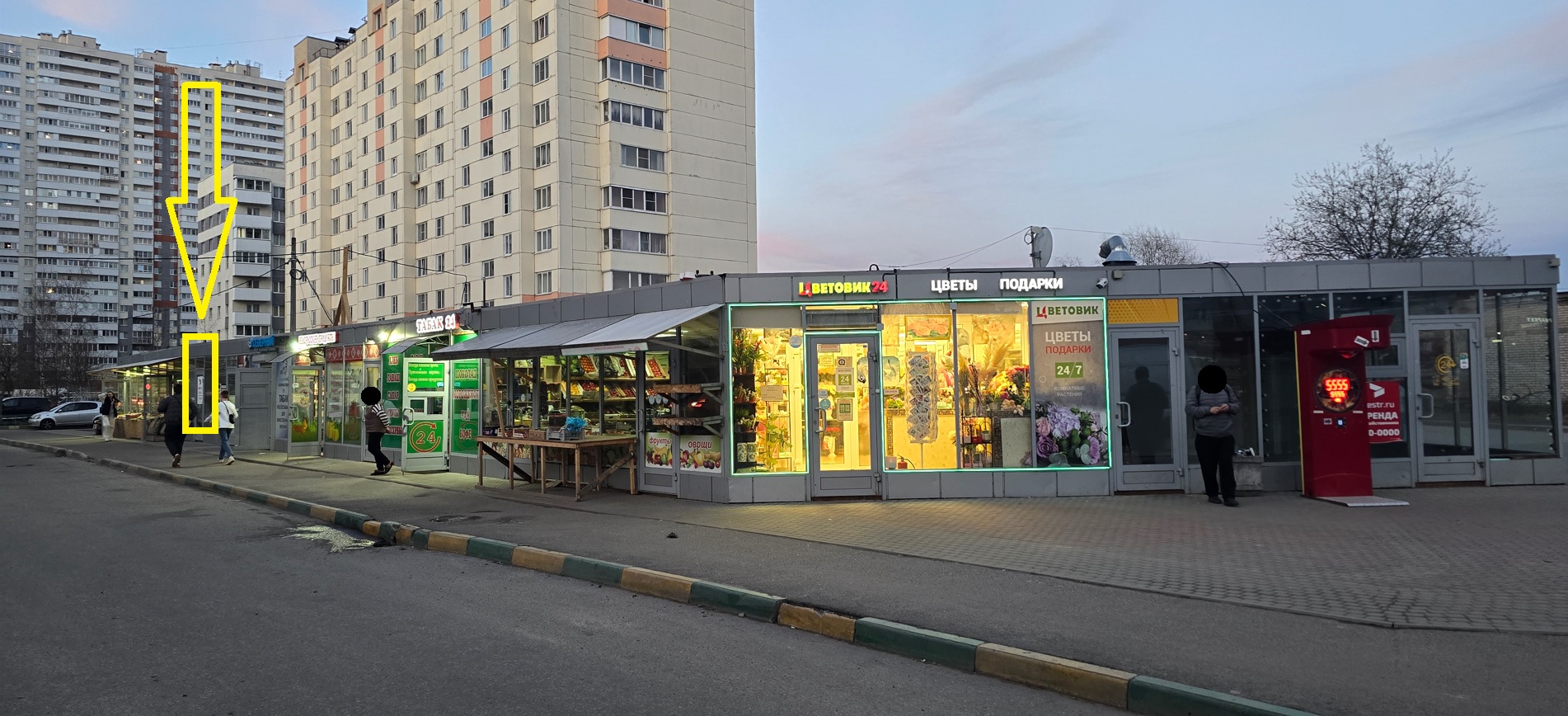 Сдается ПСН, торговый павильон, Выборгский район (17 кв метров)