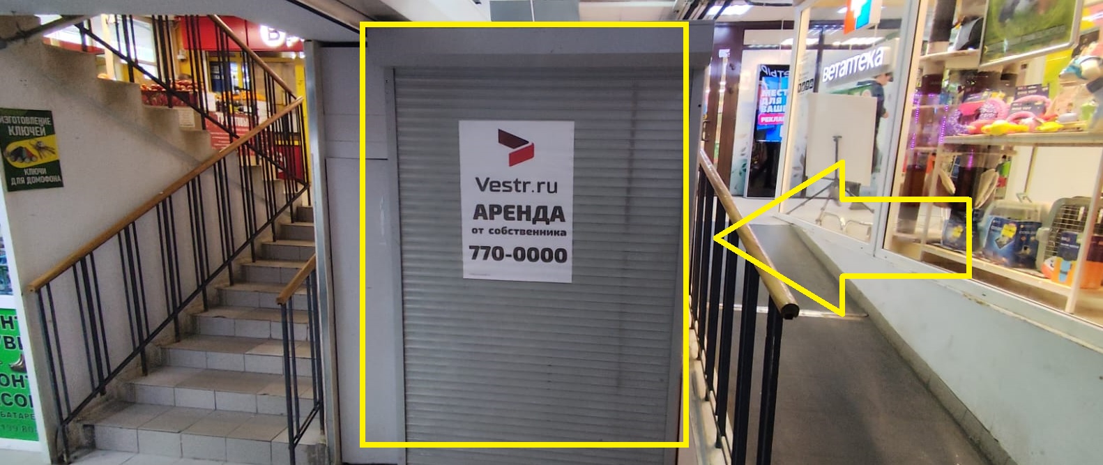 Торговая секция в торговом комплексе 7 м2 (Невский район)