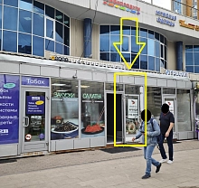 Секция в торговом павильоне 10 кв метров у метро Большевиков